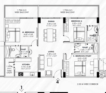 3 BHK Flat