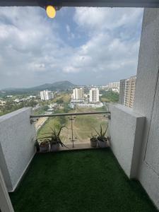 Balcony Image of 700 Sq.ft 1 BHK Apartment / Flat for rent in Lodha Belmondo, Gahunje Pune for Rs. 22000