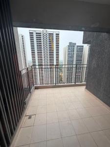Balcony Image of 1545 Sq.ft 3 BHK Apartment / Flat for rent in Godrej Woods, Sector 43 Noida for Rs. 74998