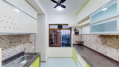 Kitchen Image of 1118 Sq.ft 3 BHK Apartment / Flat for sale in Lalani Grandeur, Malad East Mumbai for Rs. 26500000