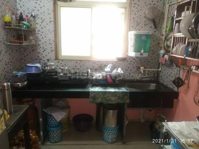 Kitchen Image of 615 Sq.ft 1 BHK Apartment / Flat for sale in Motiram Lakeview, Badlapur West Badlapur for Rs. 2600000