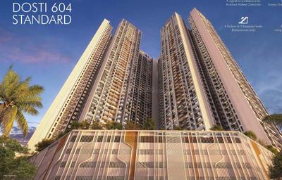 Image of 970 Sq.ft 3 BHK Apartment / Flat for sale in Dosti 604, Thane West, Thane for Rs. 18400000