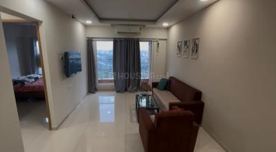 Hall Image of 580 Sq.ft 1 BHK Apartment / Flat for rent in Raghav Marvel, Kurla East Mumbai for Rs. 50000