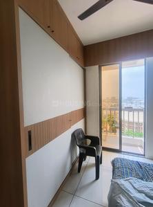 Bedroom Image of 1500 Sq.ft 2 BHK Apartment / Flat for rent in Shreeji Shantanu Green Plot No 1, Chhani Vadodara for Rs. 18000
