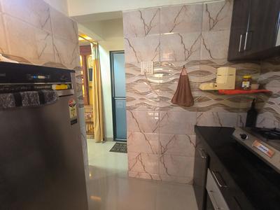 Kitchen Image of 650 Sq.ft 1 BHK Apartment / Flat for sale in Kalamboli Navi Mumbai for Rs. 4500000