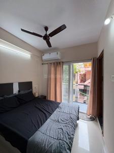 Bedroom Image of 900 Sq.ft 1 BHK Apartment / Flat for rent in Vijay Nagar Indore for Rs. 16500