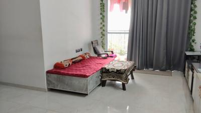Living Room Image of 1100 Sq.ft 3 BHK Apartment / Flat for rent in K Ville, Ravet Pune for Rs. 30000