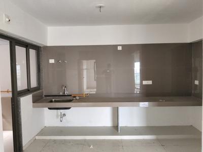 Kitchen Image of 1200 Sq.ft 2 BHK Apartment / Flat for rent in Pacifica Reflections, Vaishno Devi Circle Ahmedabad for Rs. 24000