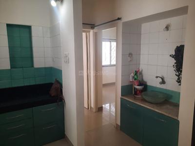 Kitchen Image of 1050 Sq.ft 2 BHK Apartment / Flat for rent in Green Divine, Hadapsar Pune for Rs. 30000