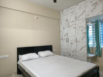 Bedroom Image of 550 Sq.ft 1 BHK Builder Floor for rent in Kodathi Bengaluru for Rs. 19000
