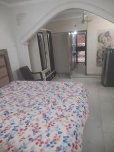 Bedroom Image of 450 Sq.ft 1 RK Builder Floor for rent in Janakpuri New Delhi for Rs. 17000