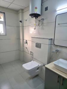 Bathroom Image of 758 Sq.ft 1 BHK Apartment / Flat for rent in Shree Balaji Shree Balaji Wind Park, Gota Ahmedabad for Rs. 15000