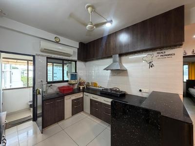 Kitchen Image of 1950 Sq.ft 3 BHK Apartment / Flat for rent in Saiyed Vasna Vadodara for Rs. 45000