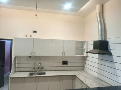 Kitchen Image of 1000 Sq.ft 1.5 BHK Builder Floor for rent in Jhanyee Jaipur for Rs. 13000