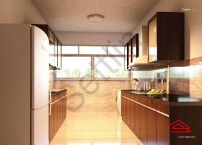 Kitchen Image of 1430 Sq.ft 3 BHK Apartment / Flat for sale in Kodathi Bengaluru for Rs. 19000000