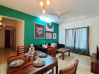 Hall Image of 800 Sq.ft 2 BHK Apartment / Flat for rent in Mantri Serene, Goregaon East Mumbai for Rs. 60000