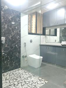 Common Bathroom Image of 650 Sq.ft 1 BHK Apartment / Flat for rent in Hiranandani Flora, Thane West Thane for Rs. 34500