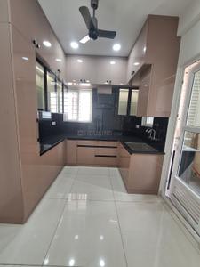Kitchen Image of 1500 Sq.ft 3 BHK Apartment / Flat for rent in Aparna Zenon, Manikonda Hyderabad for Rs. 70000