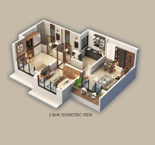 Image of 550 Sq.ft 1 BHK Apartment / Flat for sale in Sai Leela, Shilphata, Thane for Rs. 3395000