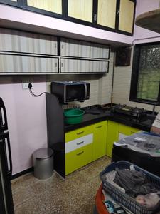 Kitchen Image of 475 Sq.ft 1 BHK Apartment / Flat for sale in Asalpha Mumbai for Rs. 7600000