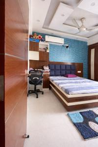 Bedroom Image of 1700 Sq.ft 3 BHK Apartment / Flat for rent in Aastik Sai RKM Palace, Khagaul Patna for Rs. 45000