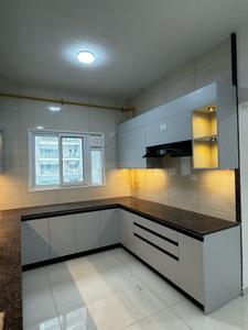 Kitchen Image of 2490 Sq.ft 4 BHK Apartment / Flat for rent in L And T Olivia At Raintree Boulevard Cluster 7, Sahakara Nagar Bengaluru for Rs. 140000