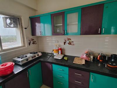 Kitchen Image of 650 Sq.ft 1 BHK Apartment / Flat for rent in Shekhar Planet, Vijay Nagar Indore for Rs. 23000
