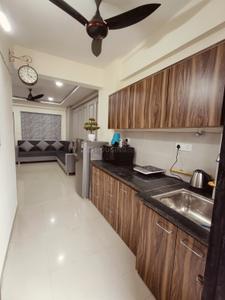 Kitchen Image of 557 Sq.ft 1 BHK Apartment / Flat for sale in GRV Brij Residency Phase 2, Lasudia Mori Indore for Rs. 3300000