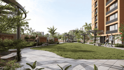Image of 1845 Sq.ft 3 BHK Apartment / Flat for sale in Sakar Prime, Zundal, Ahmedabad for Rs. 7900000
