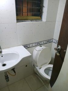 Common Bathroom Image of 550 Sq.ft 1 BHK Apartment / Flat for rent in Ajmera Greenfinity Wing C And D, Wadala Mumbai for Rs. 53000
