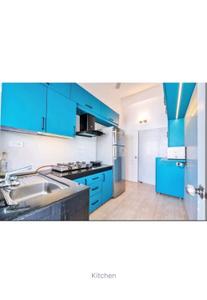 Kitchen Image of 1000 Sq.ft 2 BHK Apartment / Flat for rent in Chapora Goa for Rs. 75000