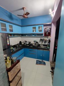 Kitchen Image of 1204 Sq.ft 3 BHK Apartment / Flat for sale in Majestique Rhythm County, Handewadi Pune for Rs. 8500000