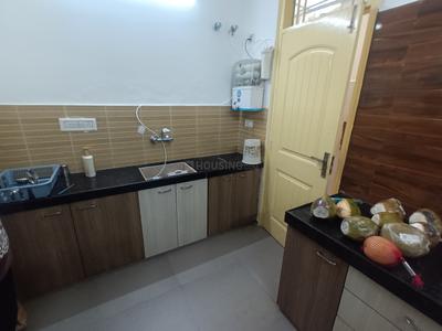 Kitchen Image of 1600 Sq.ft 3 BHK Apartment / Flat for rent in Nirman Nagar Jaipur for Rs. 30000
