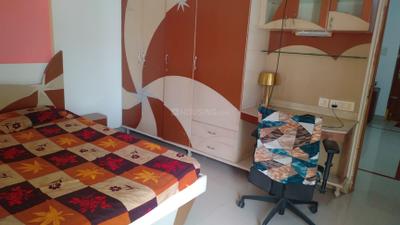 Bedroom Image of 1450 Sq.ft 2 BHK Apartment / Flat for rent in Puppalaguda Hyderabad for Rs. 42000