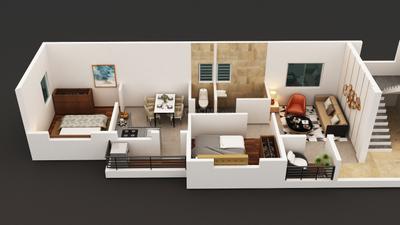 Image of 988 Sq.ft 2 BHK Apartment / Flat for sale in Guruwar Peth, Satara for Rs. 3950000