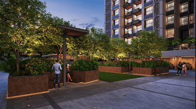 Image of 1710 Sq.ft 3 BHK Apartment / Flat for sale in Resset Good Earth, Ghuma, Ahmedabad for Rs. 7500000