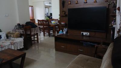 Living Room Image of 1200 Sq.ft 2 BHK Apartment / Flat for rent in Banaswadi Bengaluru for Rs. 31000