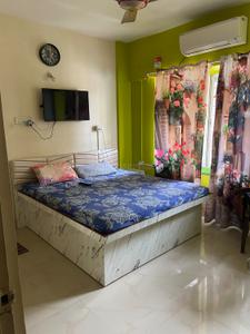 Bedroom Image of 950 Sq.ft 2 BHK Apartment / Flat for rent in Goel Hari Ganga, Yerawada Pune for Rs. 37000