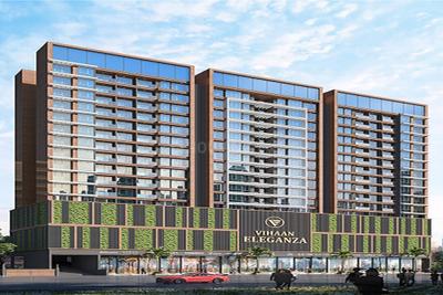 Image of 1000 Sq.ft 2 BHK Apartment / Flat for sale in Vihaan Eleganza, Nerul, Navi Mumbai for Rs. 16000000