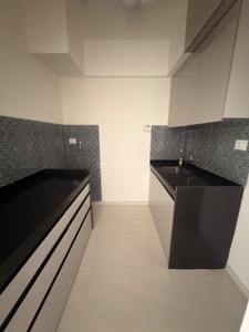 Kitchen Image of 650 Sq.ft 2 BHK Apartment / Flat for rent in Lodha Crown Kolshet, Kolshet Thane for Rs. 34000