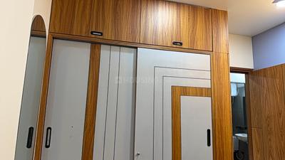 Bedroom Image of 1500 Sq.ft 3 BHK Apartment / Flat for rent in Adani Amogha, Shantigram Ahmedabad for Rs. 55000