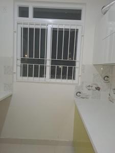Kitchen Image of 550 Sq.ft 1 RK Apartment / Flat for rent in Eden At Brigade Cornerstone Utopia, Varthur Bengaluru for Rs. 25000