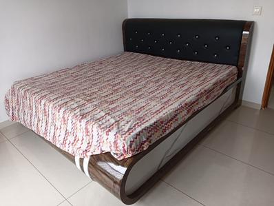 Bedroom Image of 1200 Sq.ft 3 BHK Apartment / Flat for rent in Vihav Parvarish, Bhayli Vadodara for Rs. 22000