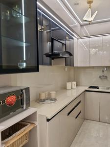 Kitchen Image of 810 Sq.ft 3 BHK Apartment / Flat for sale in Dwarka Mor New Delhi for Rs. 5500000