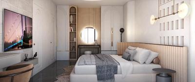 Bedroom Image of 2070 Sq.ft 3 BHK Apartment / Flat for sale in Palm Amore, Nerul Navi Mumbai for Rs. 39000000