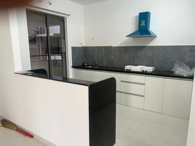 Kitchen Image of 1340 Sq.ft 3 BHK Apartment / Flat for rent in Wellington at Pride World City, Charholi Budruk Pune for Rs. 30000