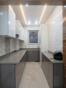 Kitchen Image of 756 Sq.ft 2 BHK Builder Floor for rent in Paschim Vihar New Delhi for Rs. 35000