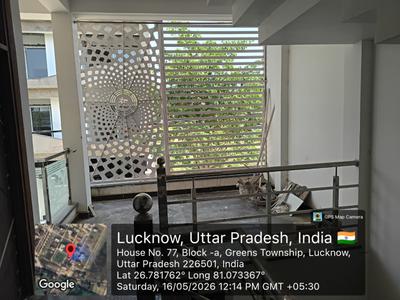 Balcony Image of 1300 Sq.ft 3 BHK Independent House for rent in Wing Lucknow Greens Plots, Sultanpur Road Lucknow for Rs. 17000