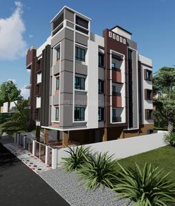 Image of 880 Sq.ft 2 BHK Apartment / Flat for sale in Boral, Kolkata for Rs. 2860000