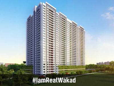 Image of 1027 Sq.ft 2 BHK Apartment / Flat for sale in Goel Ganga Asmi Wing 2, Wakad, Pune for Rs. 8900000